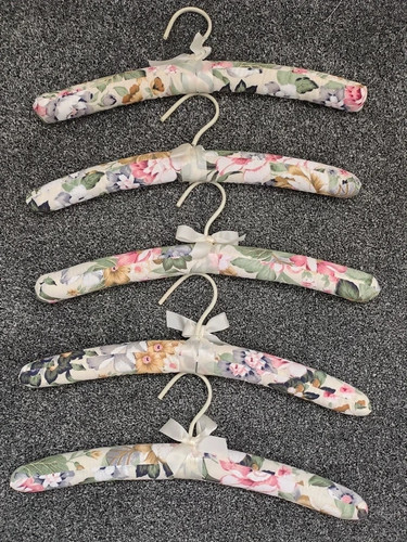 Floral padded vintage coat