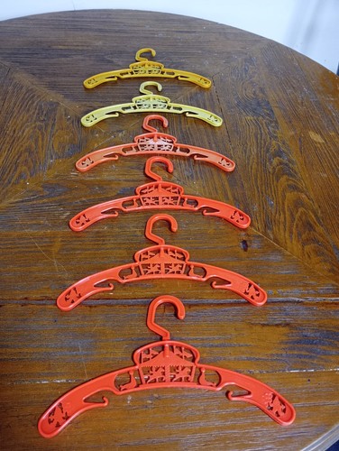 Vintage children plastic - x6,