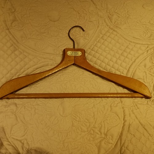 Vintage wooden hanger - vintage,