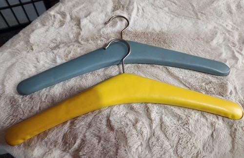 Two vintage faux leather - two,