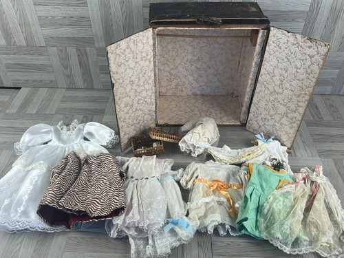 Vintage handmade doll dresses - doll,