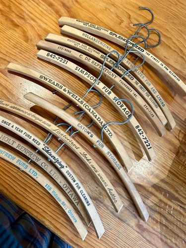 Job lot vintage wooden - job, 12