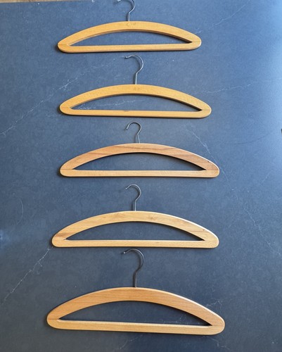 Vintage wood coat hangers 5 - ,