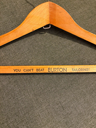 Vintage burton wooden coat - vintage,