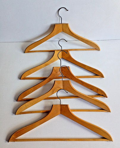 Lot vintage wooden coat - lot, of