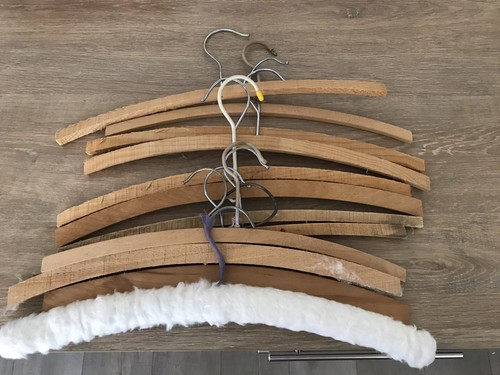 Vintage stripped wooden - stripped,