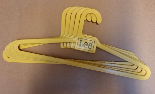 Vintage branded coat hangers - coat,