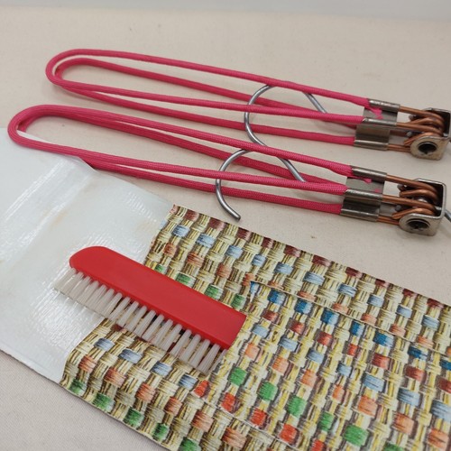 Red vintage clothes - vintage, hangers