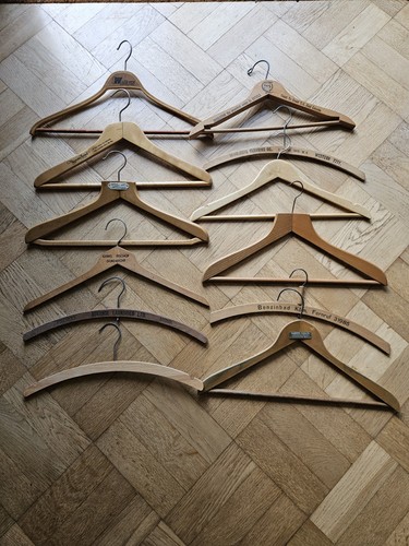 12x vintage wooden - 12x,