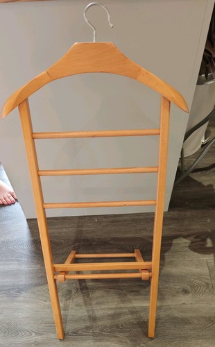Vintage folding valet stand - vintage,